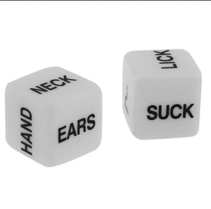 Sexy adult foreplay Dice. (2 pack)