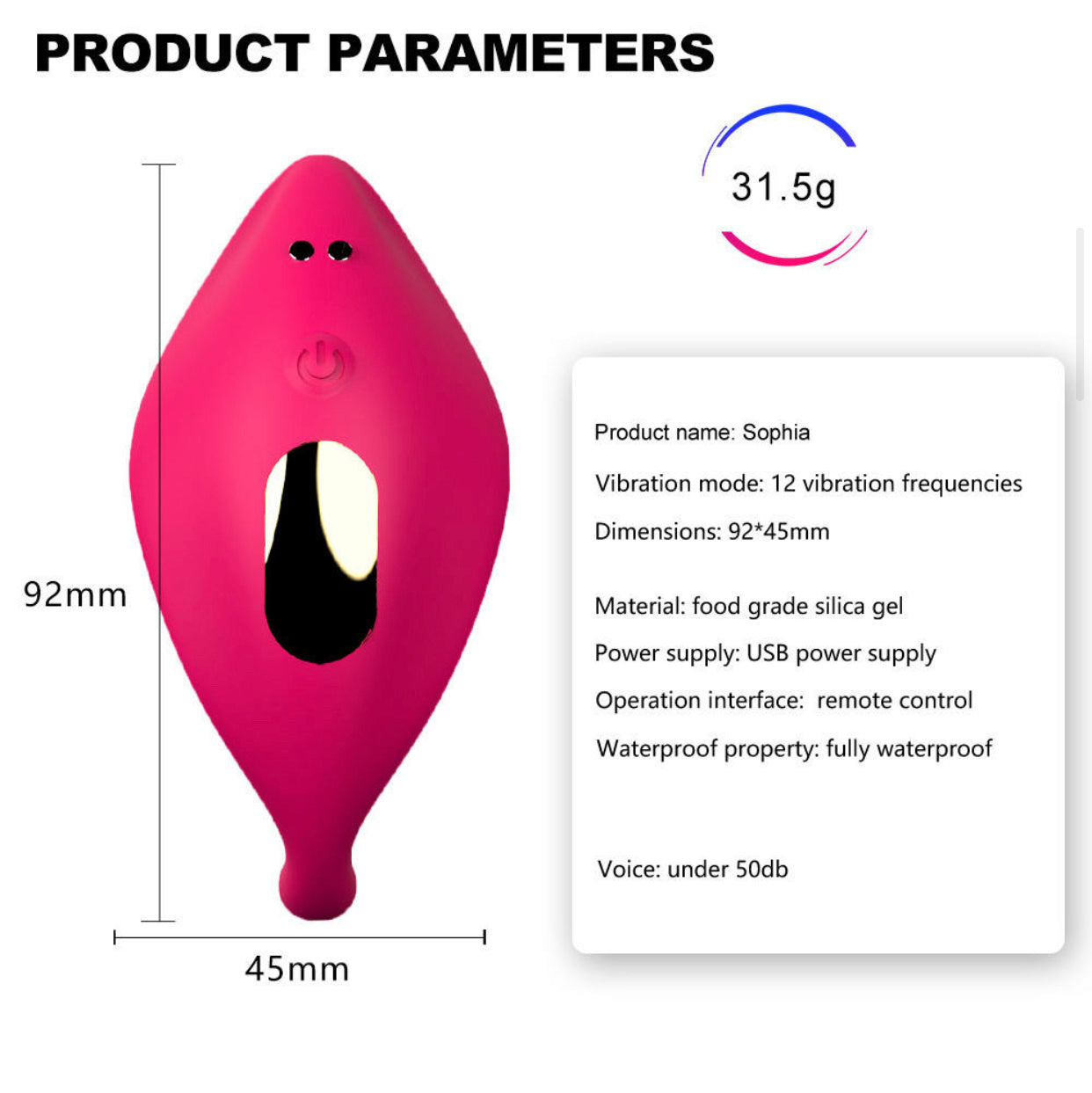 G Spot Vibrator with remote.