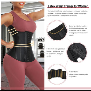 CP's latex waist trainer