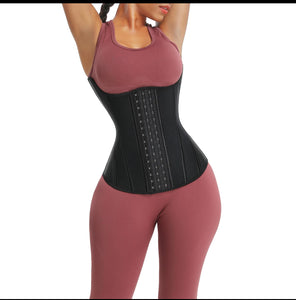 CP's latex waist trainer