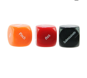 Naughty dice for couples